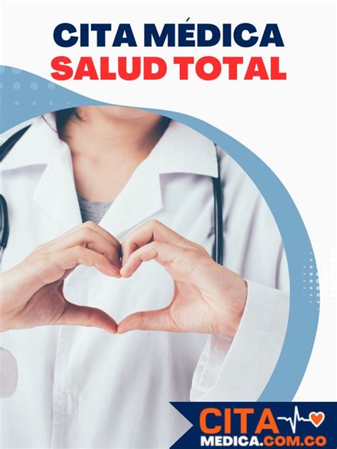 numero para sacar citas salud total|Pide tu cita médica